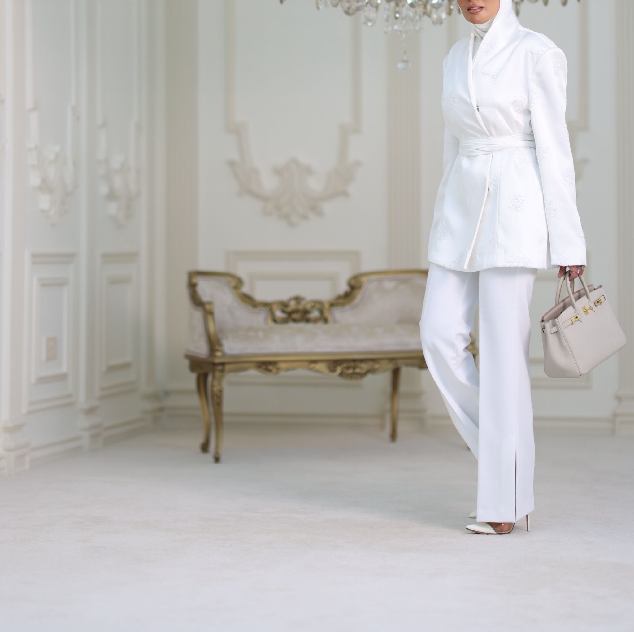 Eid - blazer white - الصورة 6