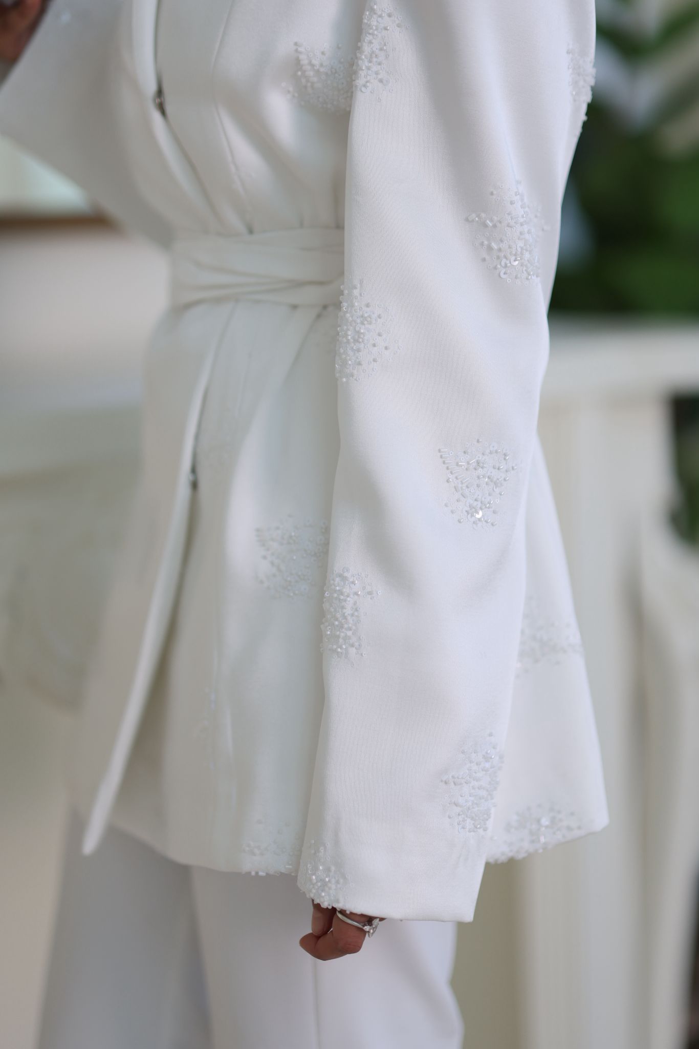 Eid - blazer white - الصورة 4