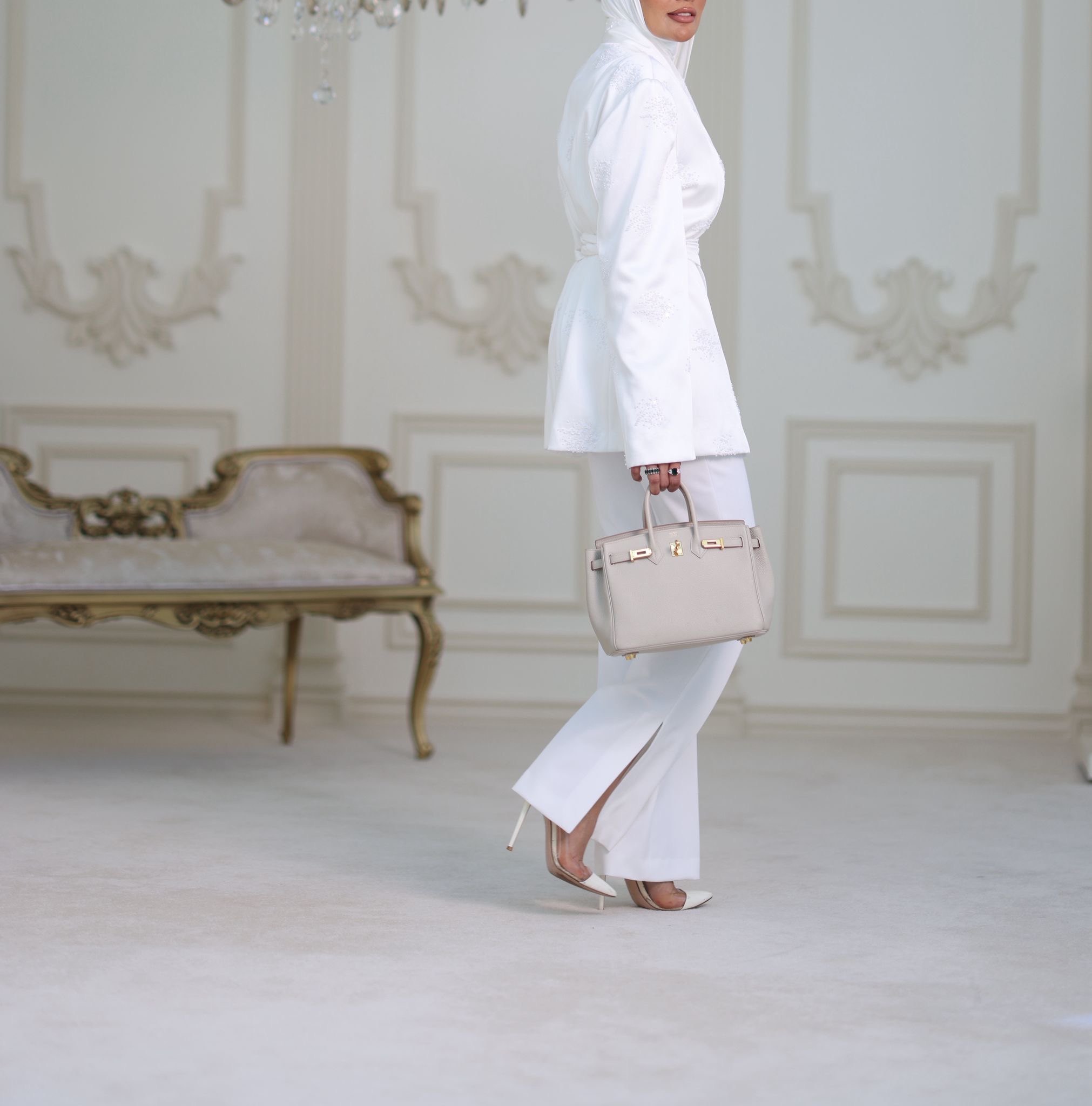 Eid - blazer white - الصورة 7