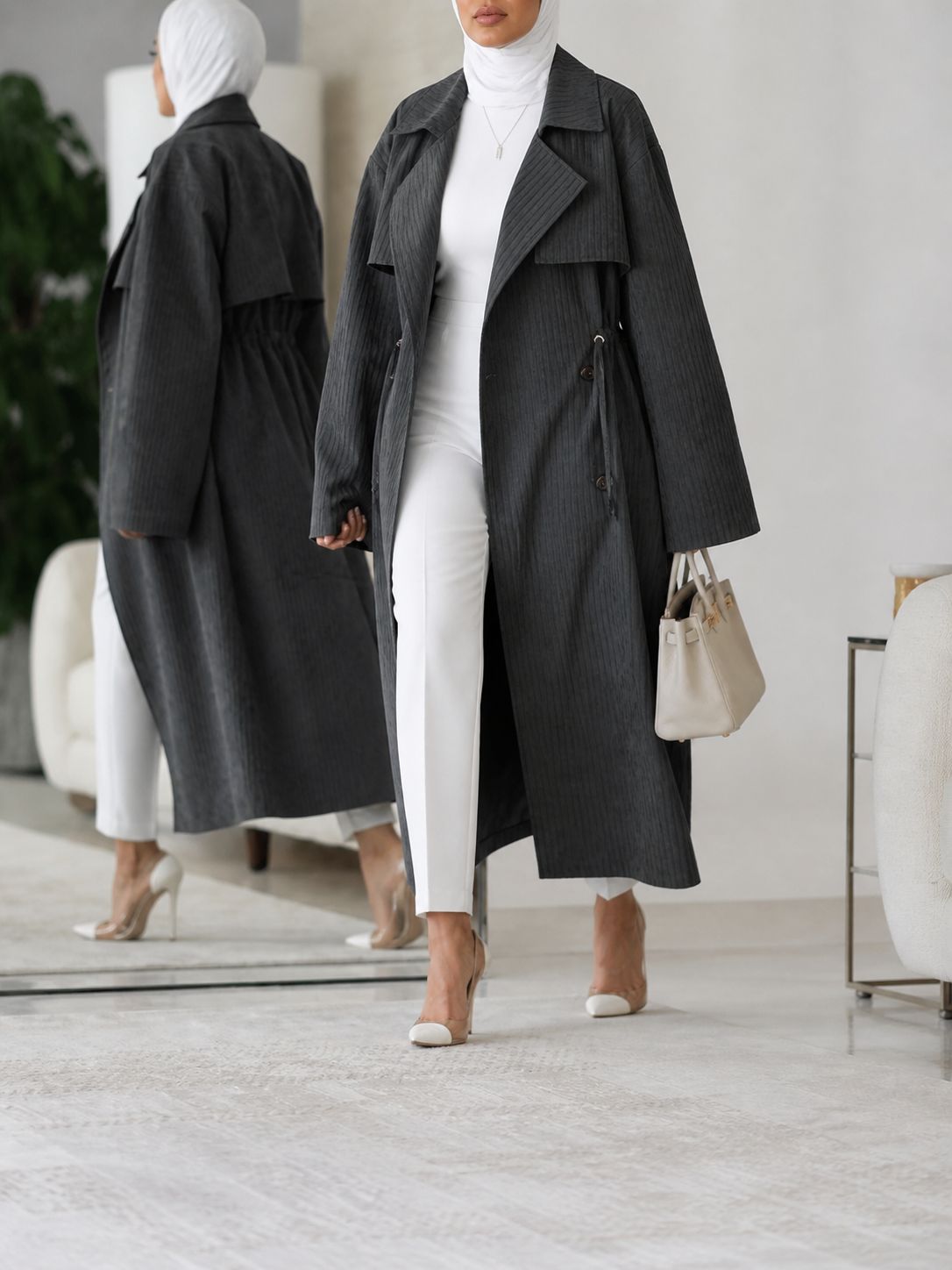 Summer 19 grey cover up - Image 5