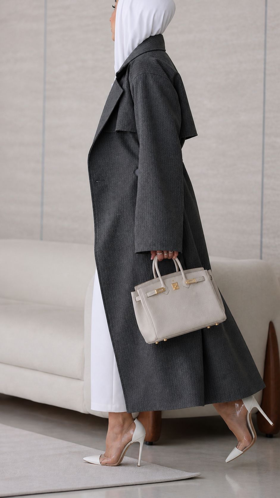 Summer 19 grey cover up - Image 4