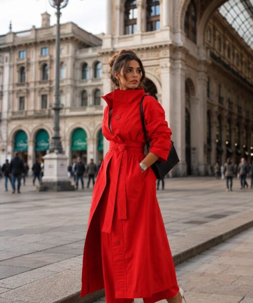 Rouge set ( jacket pants + belt )