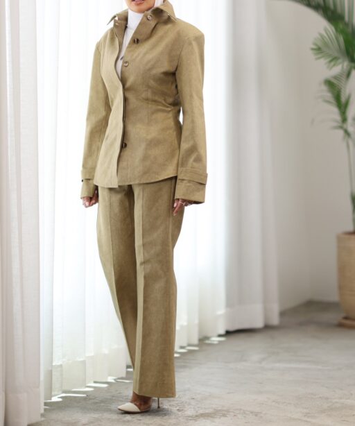Camel  set ( jacket + pants )