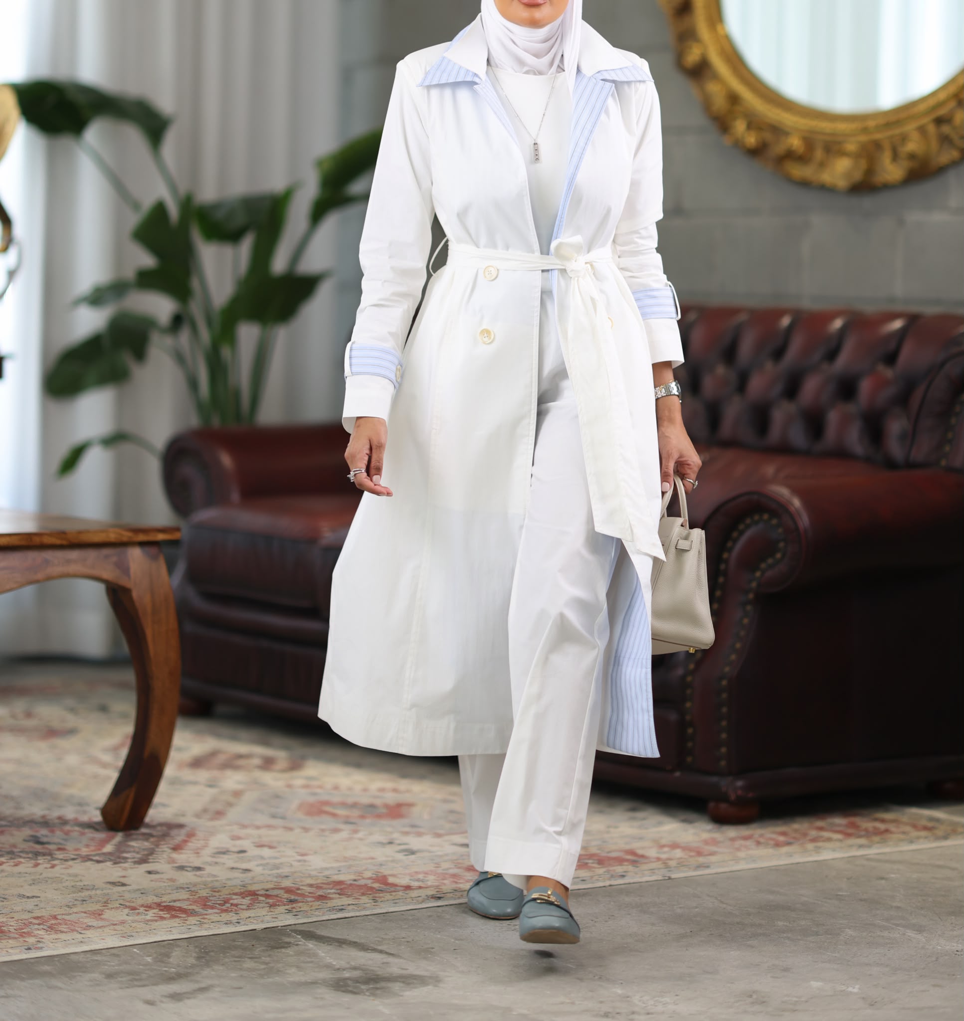 Whity set ( jacket +pants ) - Image 2