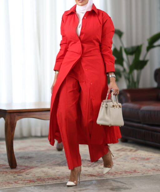 Fitted red set
