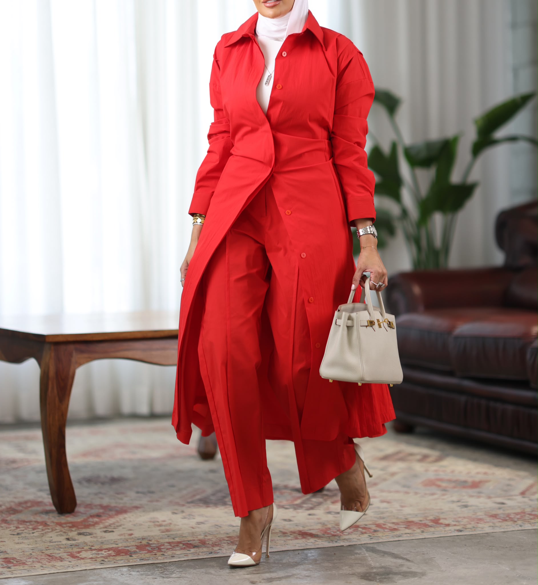 Fitted red set