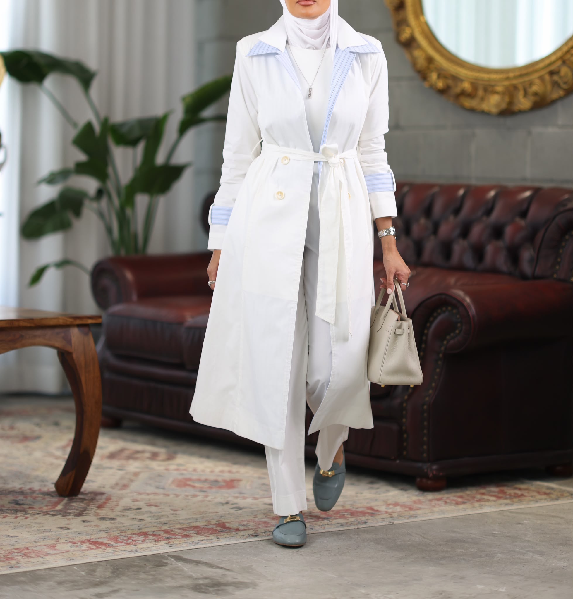 Whity set ( jacket +pants )
