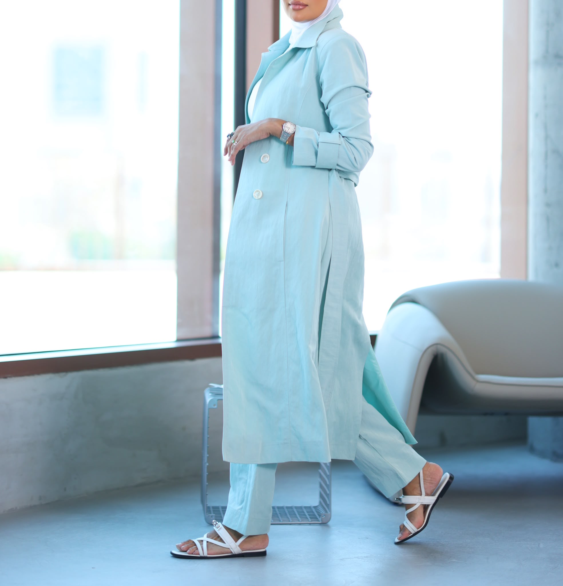 Sage set ( jacket +pants ) - Image 3