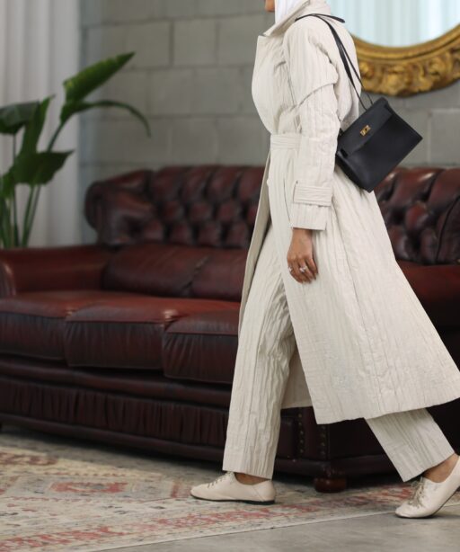 Alternative view of Creamy set ( jacket +pants )